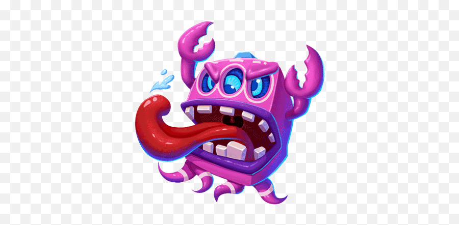 Emoji Design Freelancer - Illustration,Purple Monster Emoji
