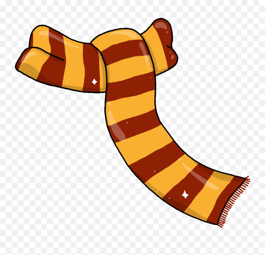 Transparent Harry Potter Scarf Clipart - Scarf Gif Emoji,Knitting Emoji