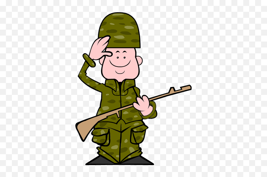 Veterans Day Cute Clipart - Transparent Soldier Clipart Png Emoji,Soldier Emoji Iphone