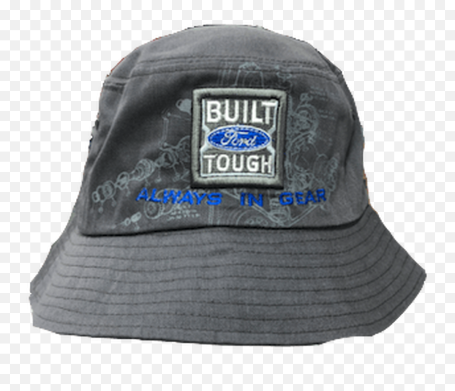 Built Ford Tough Bucket Hat - Baseball Cap Emoji,White Emoji Bucket Hat