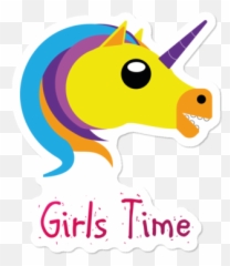 New Unicorn Stickers Design By Humans - Emoji