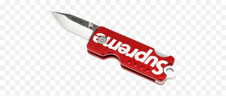 Download Hd Supreme Quiet Carry Knife - Supreme Transparent Solid Emoji,Supreme Emoji