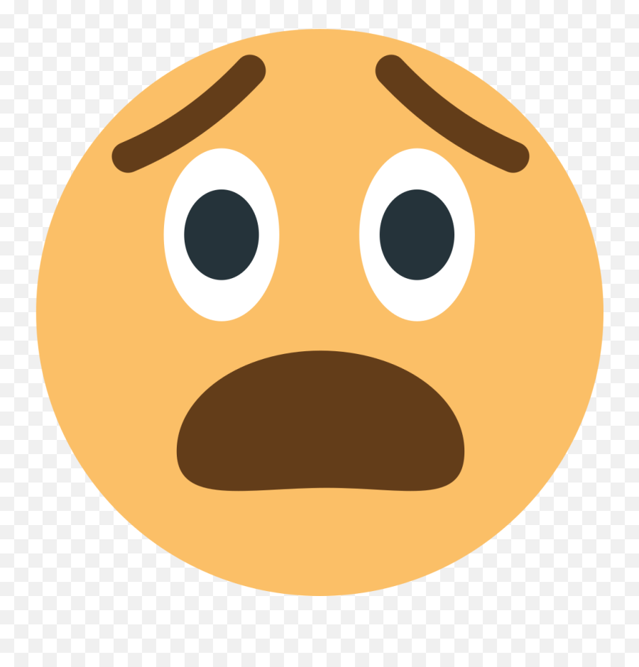Emojione1 1f627 - Clip Art Emoji,Brown Emoji