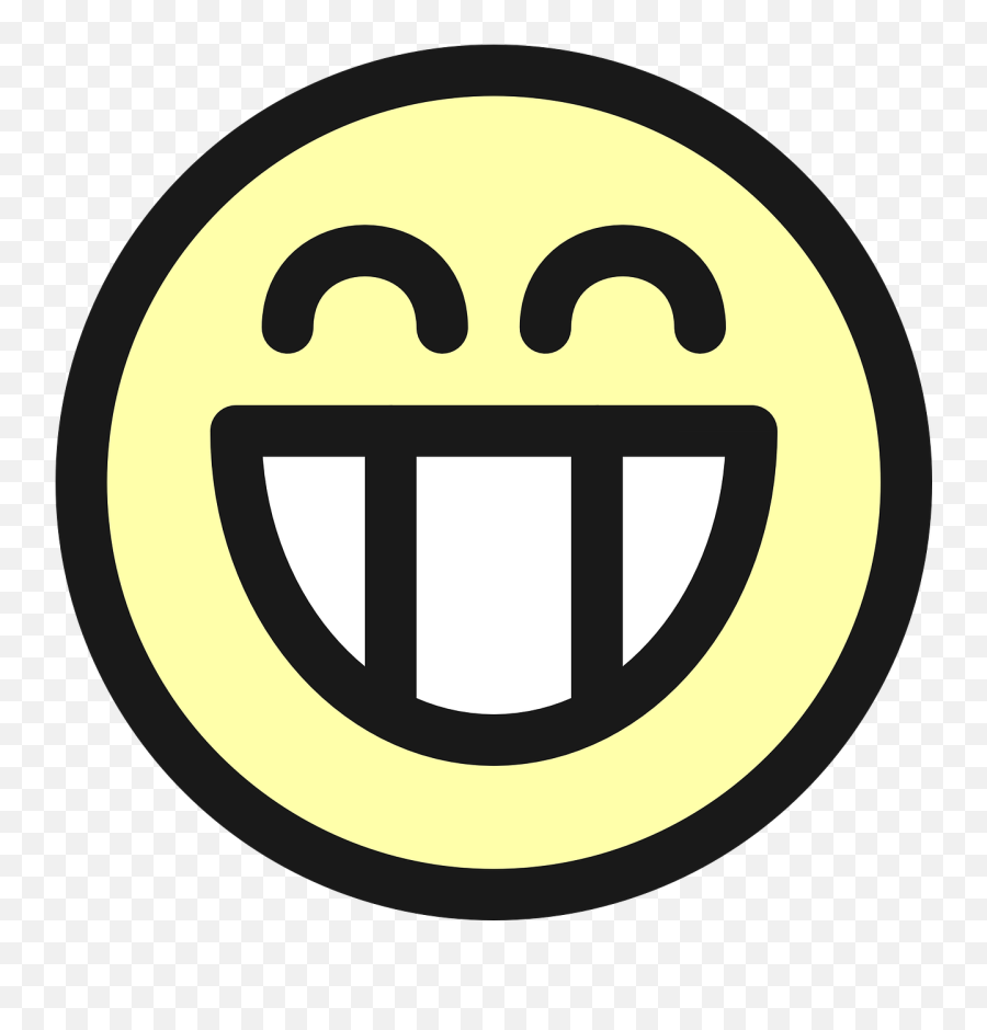 Smiley Face Grin Smile Happy - Comedy Odia Shayari Emoji,Flower Emojis
