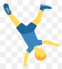 Twemoji12 1f938 - Vueltas De Carro Emoji