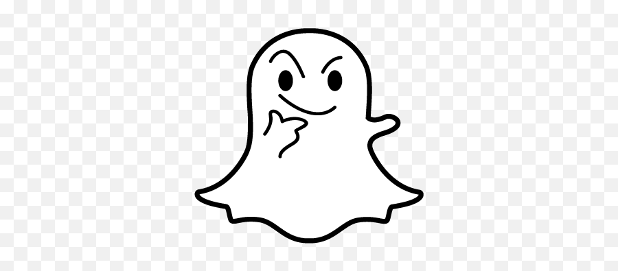 Emojis Drawing Snapchat Transparent Png Clipart Free - Social Media Logo Drawings Emoji,Snapchat Emoji Guide