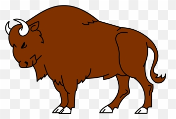 Ox Vector Cartoon Transparent Png - Bison Clipart Emoji,Bison Emoji