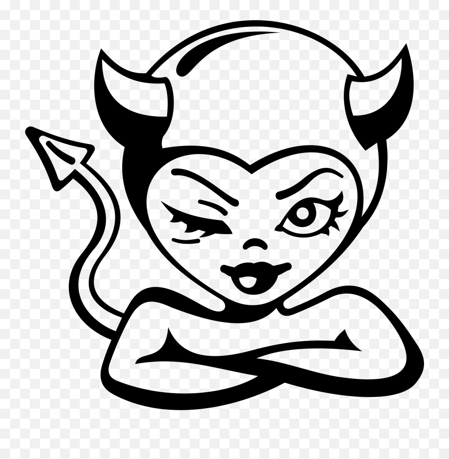 Devil Clipart Pictures - Devil Girl Clipart Emoji,Demon Emoji