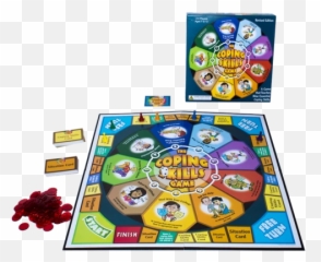 Feelings Childtherapytoys - Coping Skills Board Game Emoji,Emoji Board Game