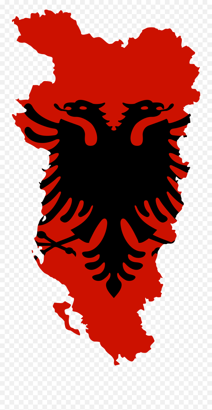 Flag - Albania Flag Map Emoji,Albanian Flag Emoji