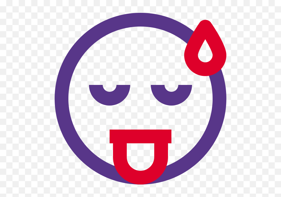 Sweat Icons - Circle Emoji,Sweatdrop Emoji