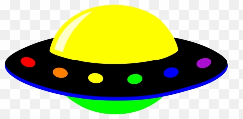 Ufo Spaceship Clipart - Space Ships Clip Art Emoji,Ufo Emoji
