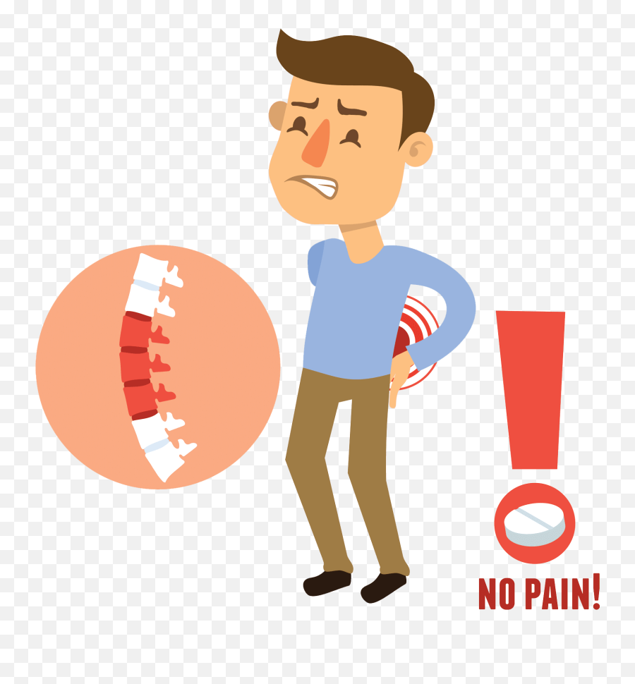 Pain Man Emoji,Back Pain Emoji