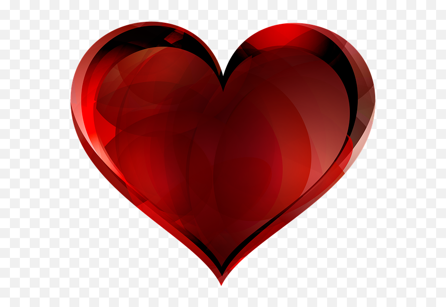 Heart Gradient Abstract - Love Hearts No Background Emoji,Emoji Heart