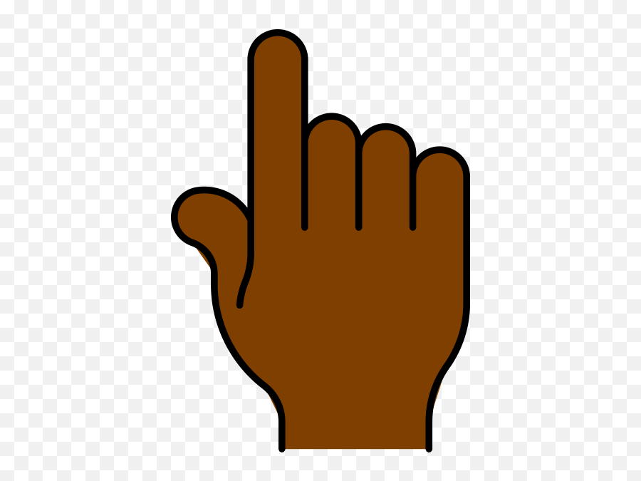 Finger Pointing Right Clipart Flower - Clip Art Hand Pointing Emoji,Pointing Fingers Emoji