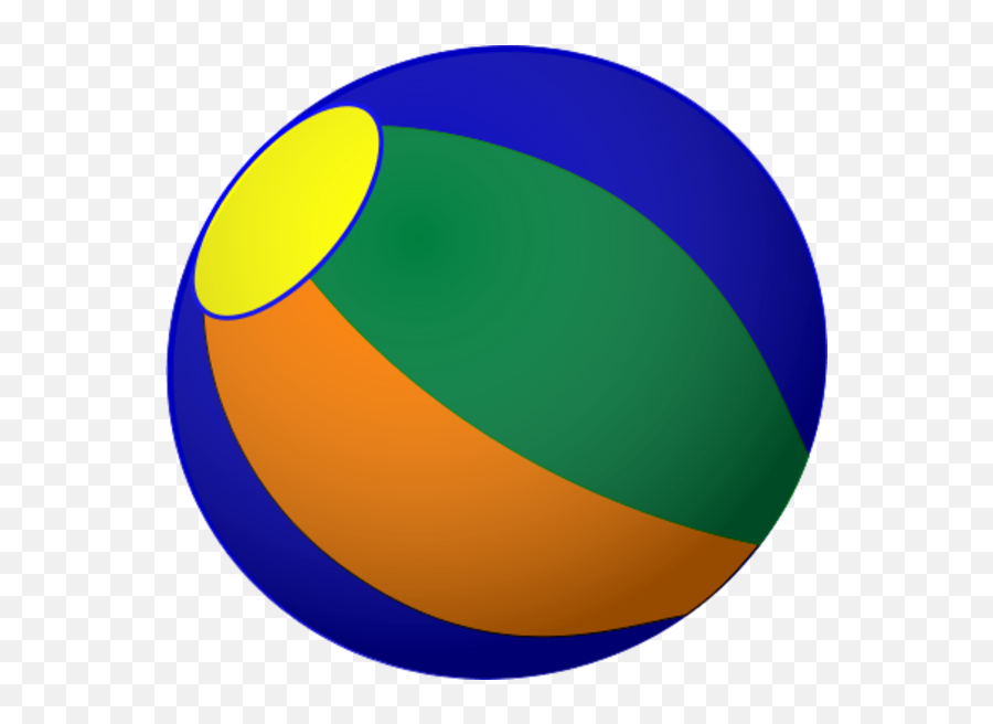 Beach Ball Clip Art Vector Hubprime - Beach Ball Emoji,Emoji Beach Ball
