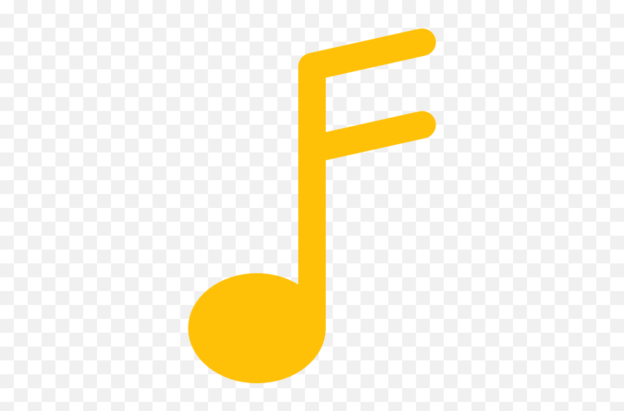 Music Note Text Icon At Getdrawings - Yellow Music Note Png Emoji,Song Notes Emoji