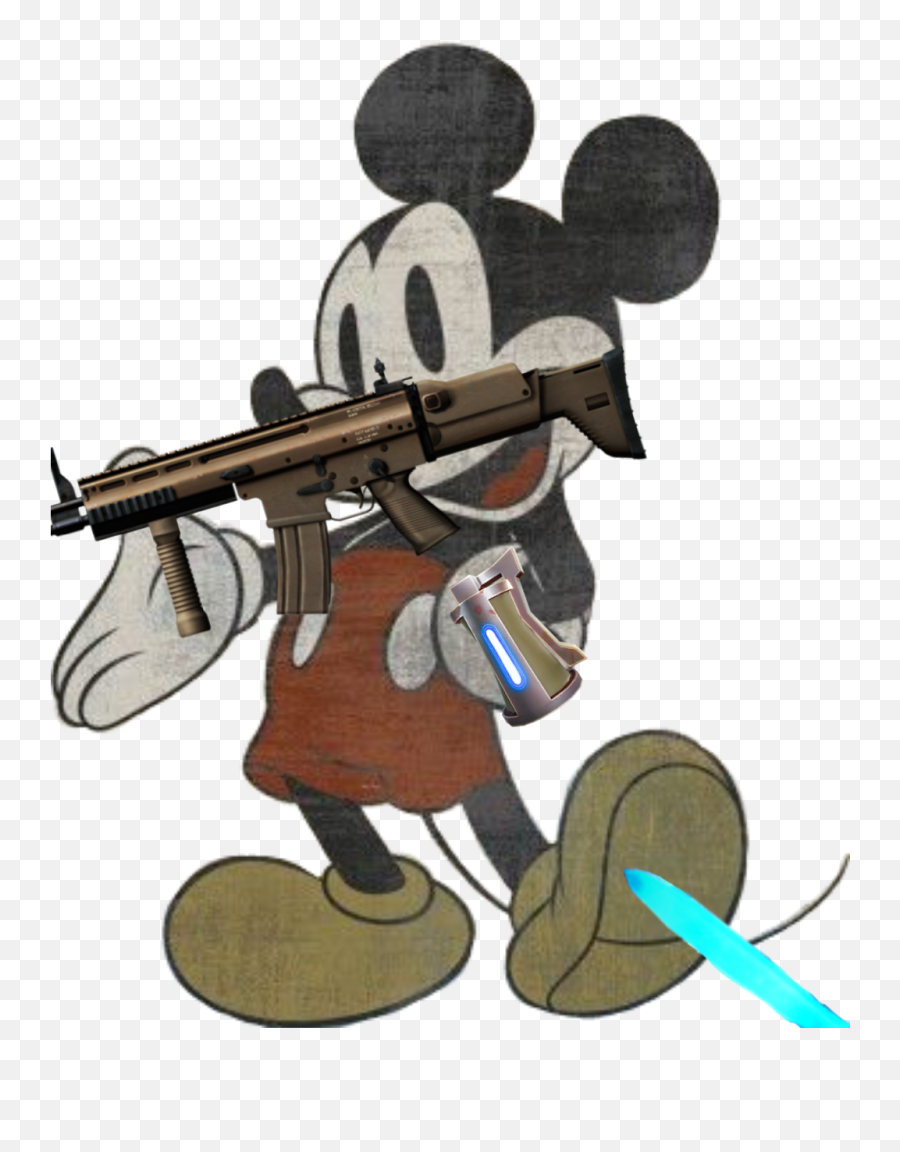 That Hurts His Foot - Classic Mickey And Minnie Mouse Emoji,Mouse Gun Emoji