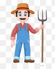 Farmer - Cartoon Farmer Emoji,Farmer Emoji