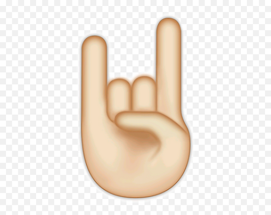 Mano Cuernitos Emoji - Rock Hand Emoji Png,Emoji Mano