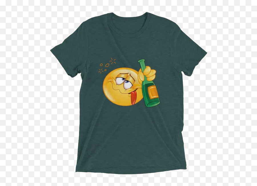 Funny Drunk Emoji Shirts - Blessed To Be A Blessing T Shirt,Emoji 22 Answer