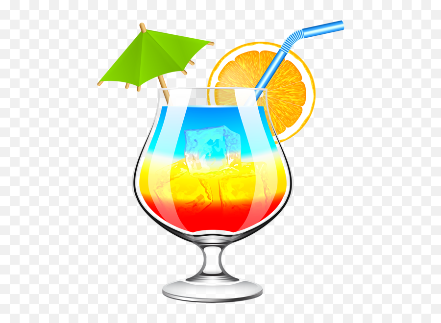 Cocktail Drinks Clipart - Summer Cocktails Clip Art Emoji,Martini Emoji