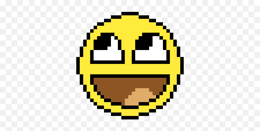 Pixilart - Pixel Art Minecraft Smile Emoji,Error Emoji