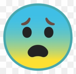 Fearful Face Emoji - Ansioso