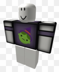 Green Halloween Witch Transparent Shirt - Roblox Neon Outfit Emoji