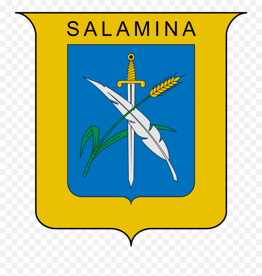 Escudo De Salamina - Alcaldia De Salamina Magdalena Emoji,Whale Emoji