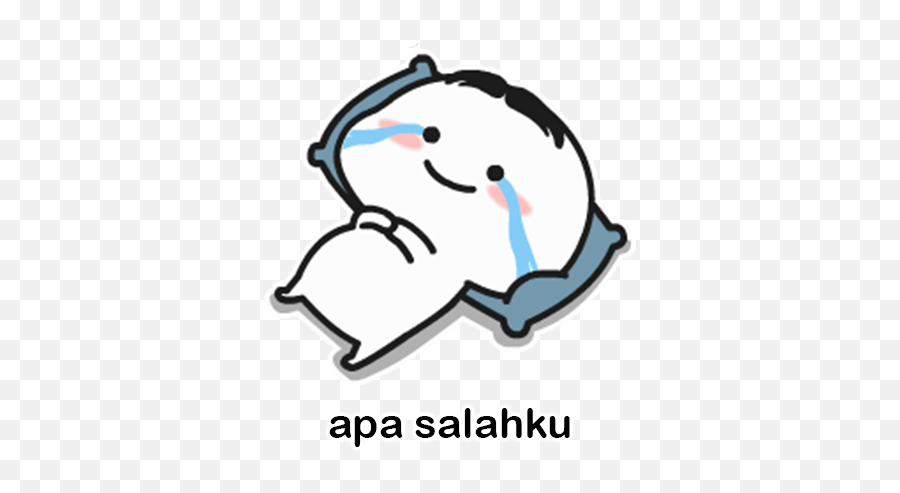 Pin Oleh Erika Handayani Di Quotes Di - Meme Quby Sticker Emoji,Emoji Wa