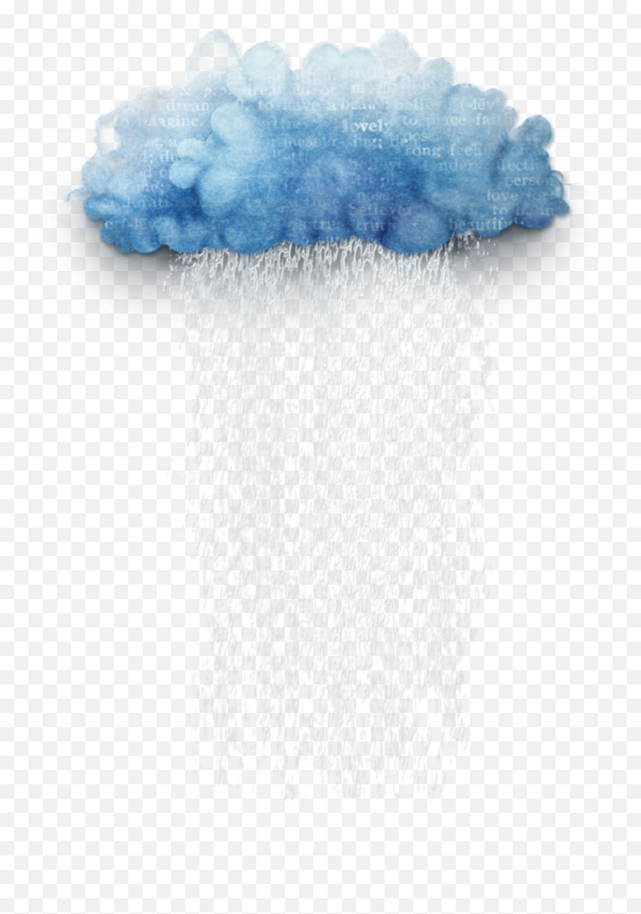 Freetoedit Rain Cloud Sticker Raining Raincloud Grayblu - Rain Cloud Png Emoji,Raining Emoji