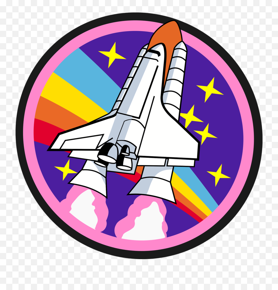 Rocket Sticker - Aesthetic Nasa Logo Transparent Emoji,Space Shuttle Emoji