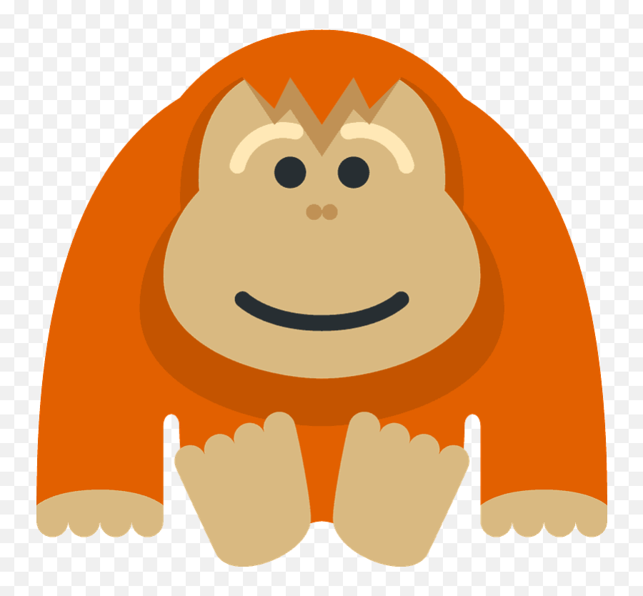 Orangutan Emoji Clipart - Discord Orangutan Emoji,Twitter Cat Emoji