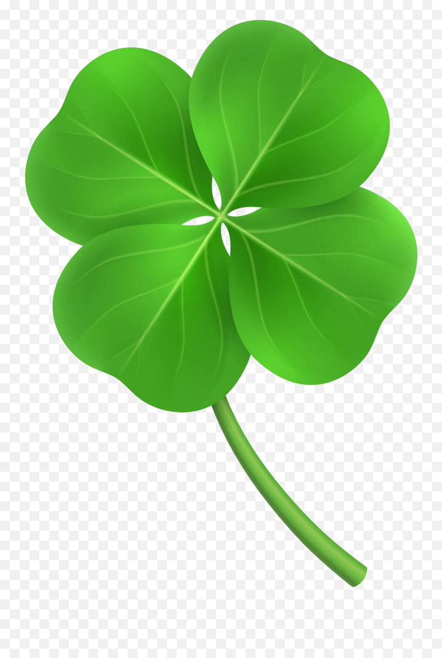 Transparent 4 Leaf Clover Png - Transparent Four Leaf Clover Png Emoji,Shamrock Emoji