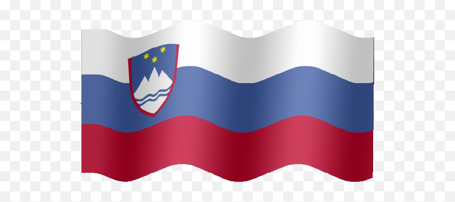 Animated Slovenia Flag Country Of Abflags Com Gif Country - Slovenian Flag Waving Gif Emoji,Croatia Flag Emoji