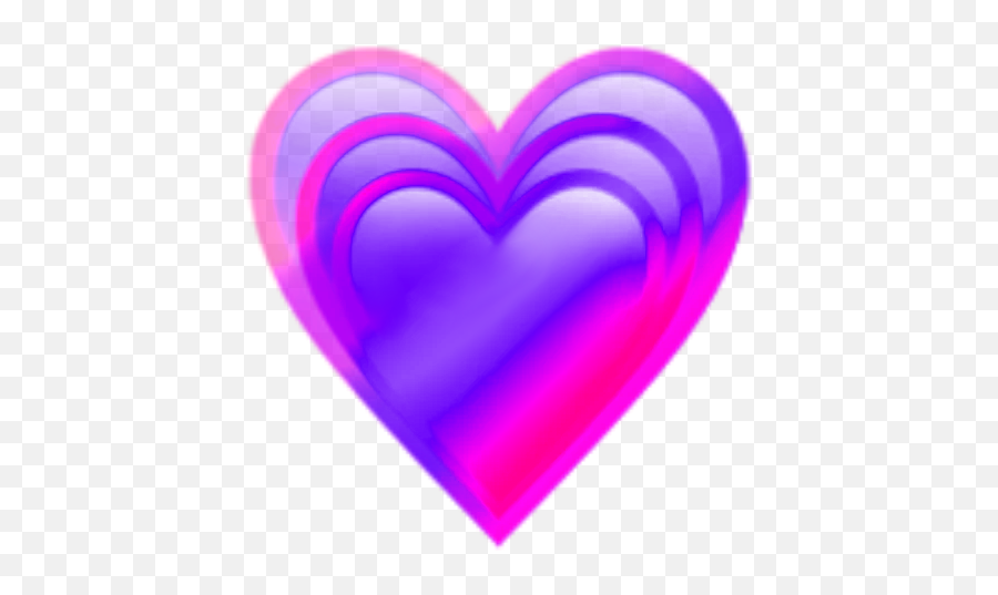 Rainbow Raimbow Heart Hearts Sticker - Girly Emoji,Rainbow Heart Emojis