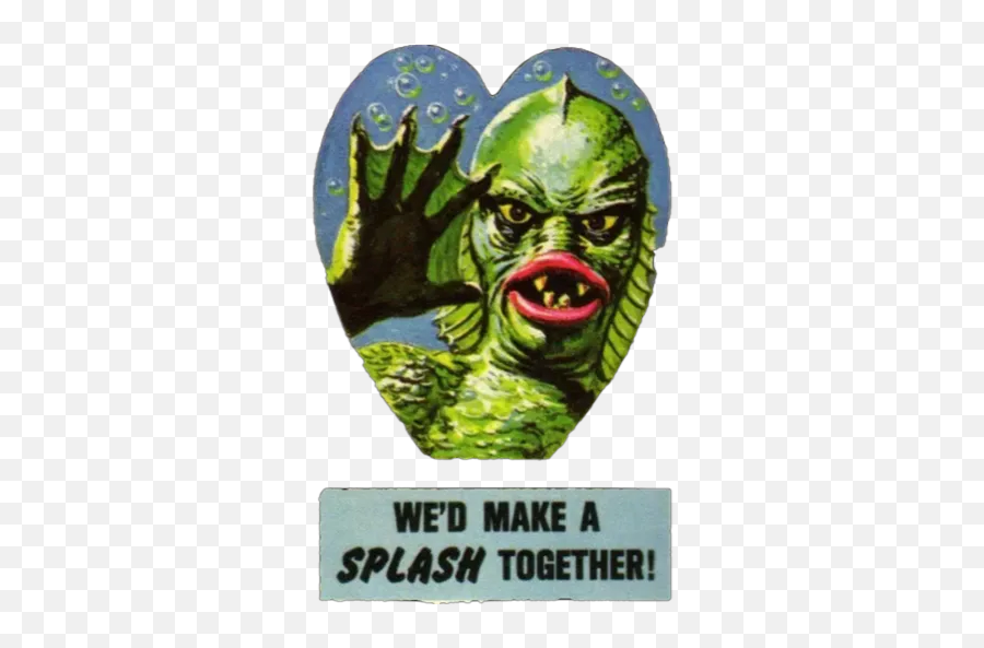 Horror Valentines Day Aish Stickers - Monster Valentines Emoji,Hulk Emojis