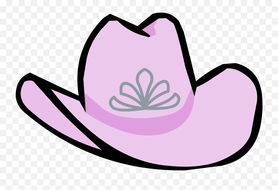 Pink Cowgirl Hat Club Penguin Wiki Fandom - Cowgirl Hat Png Emoji,Emoji With Cowboy Hat