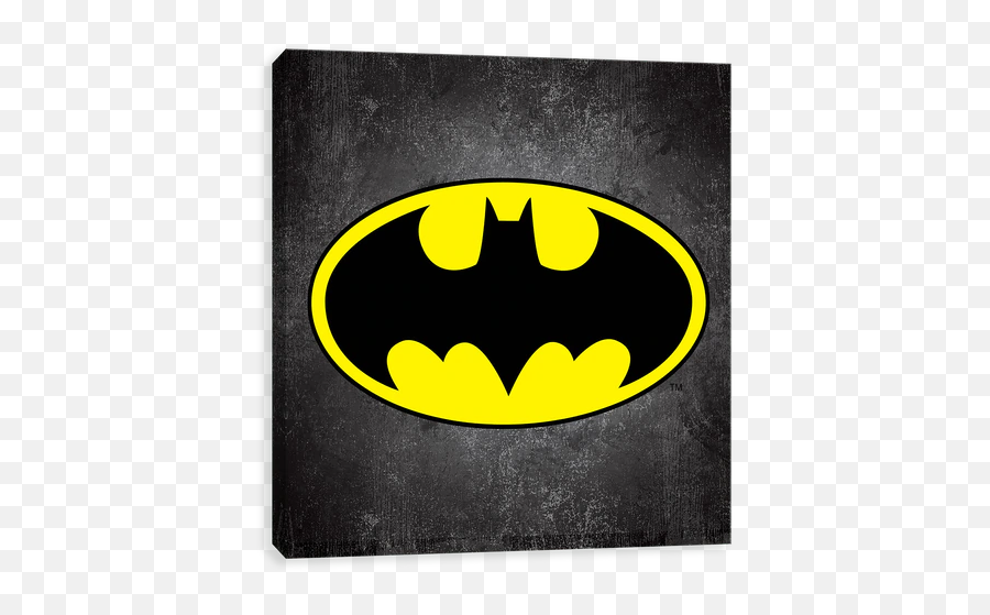 Batman Textured - Batman Symbol Emoji,Batman Emoji
