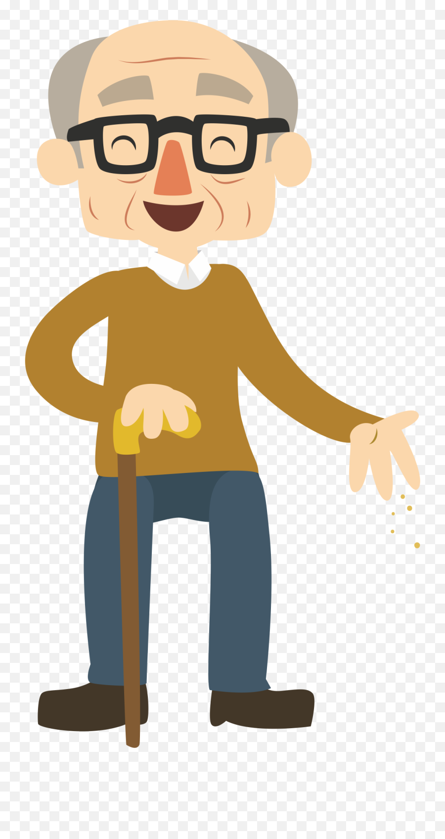Nice Clipart Old Man Nice Old Man Transparent Free For - Happy Old Man Cartoon Emoji,Old Man Emoji