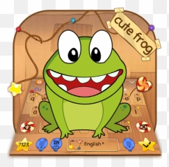 Cute Frog Keyboard - Cartoon Emoji