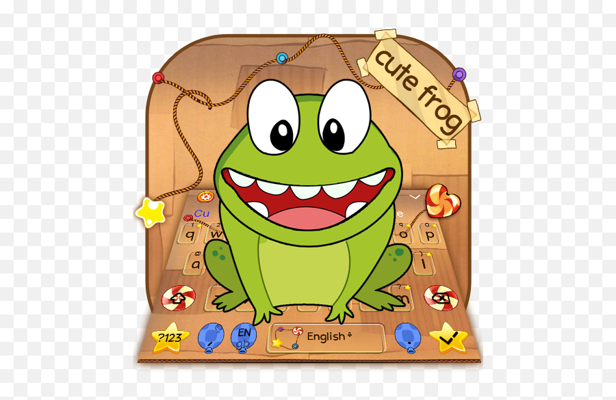 Cute Frog Keyboard - Cartoon Emoji,Monkey Emoji Covering Mouth