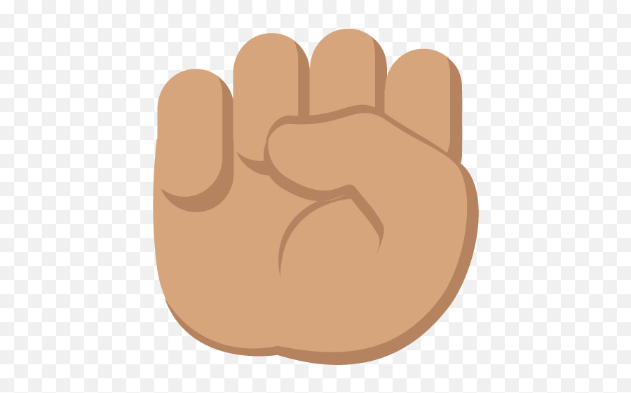 Raised Fist Medium Skin Tone Emoji - Illustration,Fists Emoji