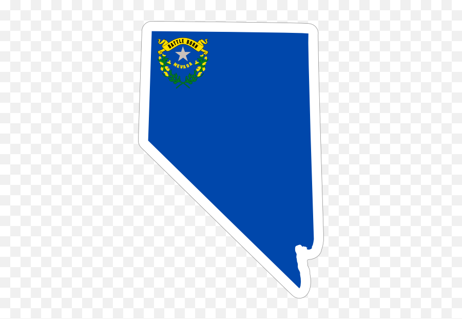 Nevada Flag State Sticker - Nevada State Flag Emoji,Tennessee Flag Emoji