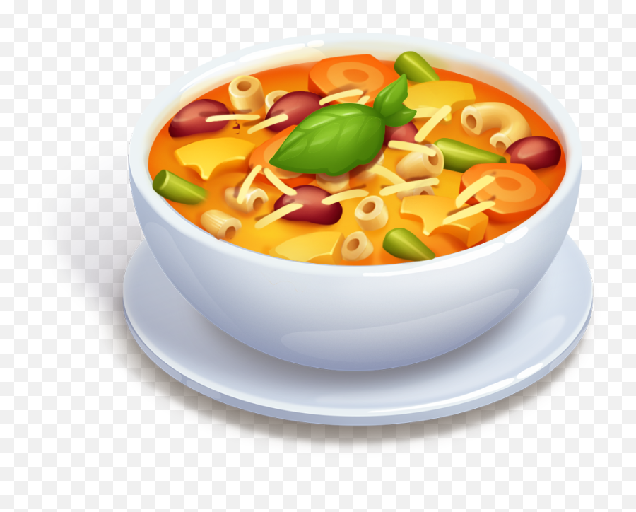 Soup Clipart Minestrone Soup Soup - Asian Soups Emoji,Emoji Soup