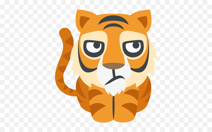 Animals Nature Emojis - Tiger Emoticon,Spider Emoji