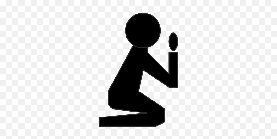 2 People Praying Png Free 2 People Praying - Stick Figure Praying Clipart Emoji,Praying Hands Emoji Code