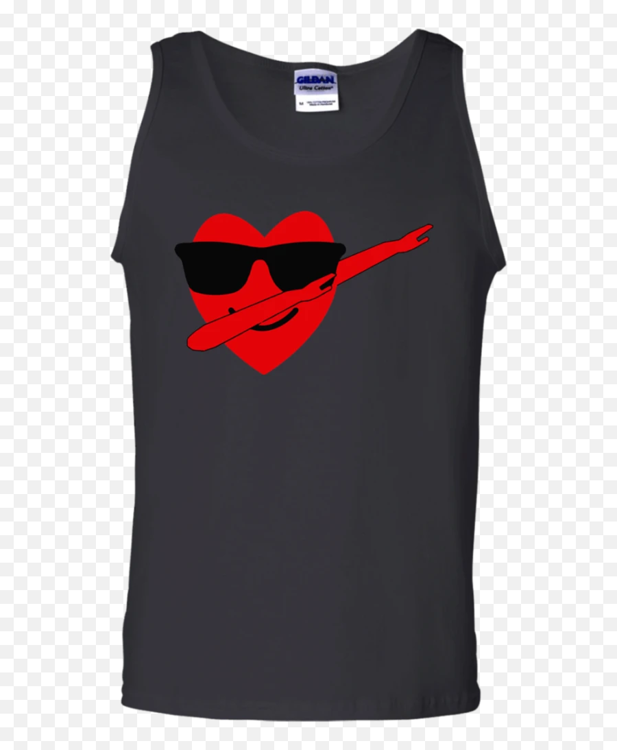 Heart Emoji Dabbing For Valentineu0027s Day Menwomen Tank Top,Red X Emoji