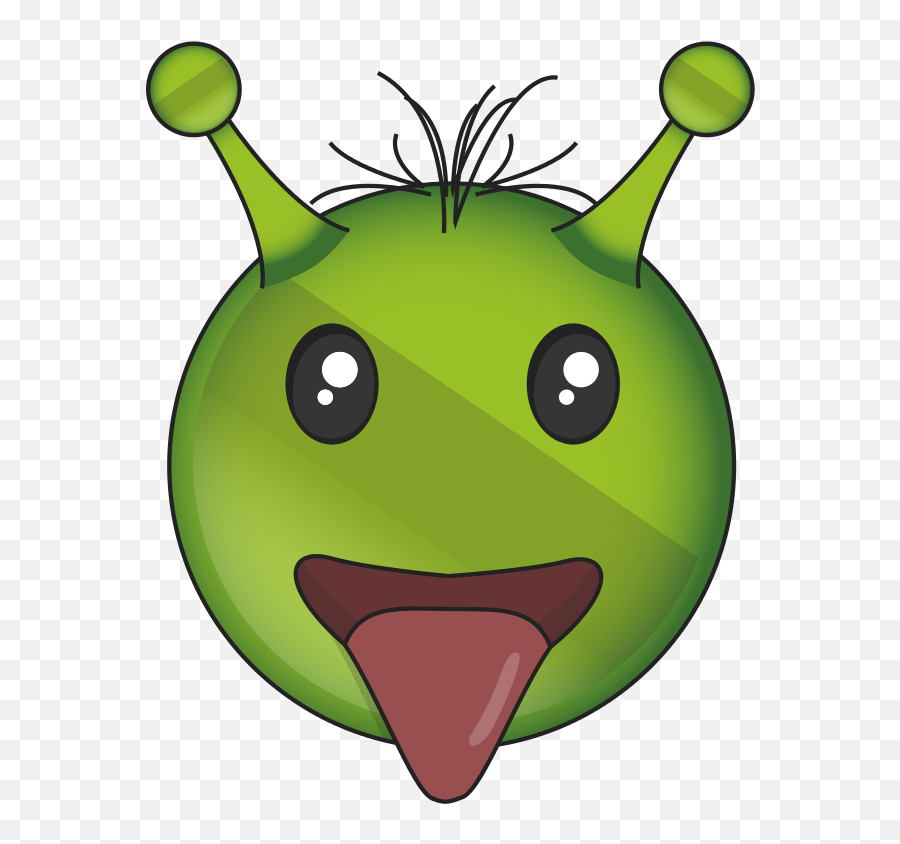 Alien Face Emoji Png Photos - Moon Alien Emoji,Horn Emoji